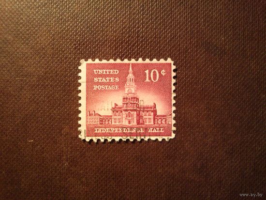 США 1956 г.Зал Независимости (1753 г.), Филадельфия./13а/
