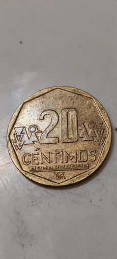 Перу 20 сентимос 2009