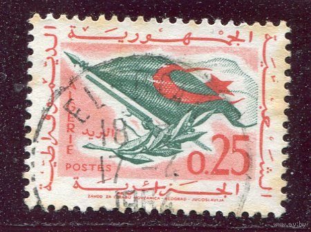 Алжир. Независимость. Флаг