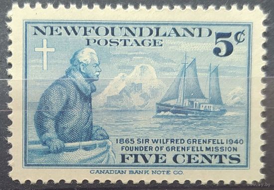 Британские колонии. Ньюфаундленд 1941 SG275 MNH
