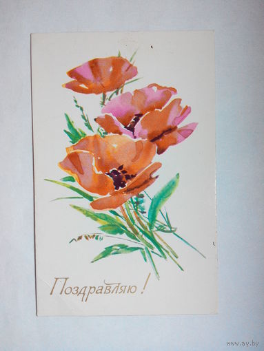 Кирпичева Н., Поздравляю! 1975 год #0033-FL1P17