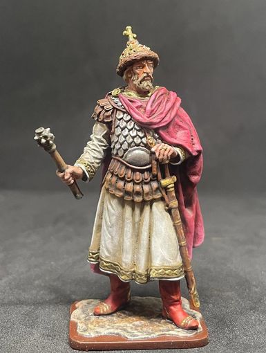 Солдатик оловянный(военно-историческая миниатюра). Владимир Мономах
