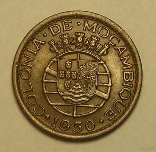 Порт. Колония Мозамбик 20 Сент. 1950, не частая монета !