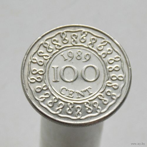 Суринам  100 центов 1989