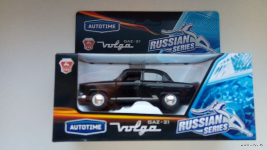 Autotime collection_Volga GAZ-31105 (чёрная)