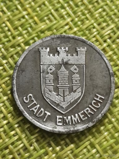 Нотгельды Эммерих 10 пфеннигов 1918 г