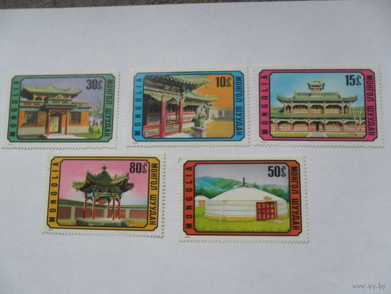 Монголия, архитектура