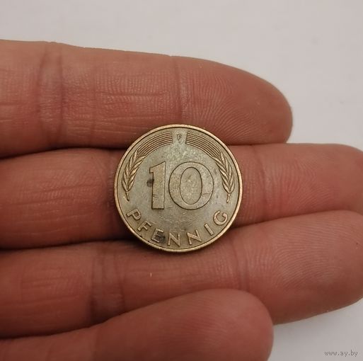 10 пфеннигов 1978г. (F). Германия.