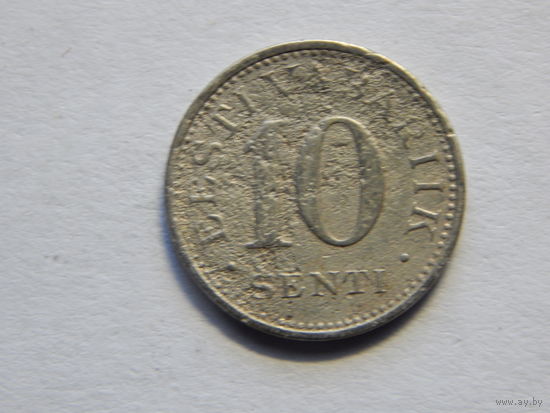 Эстония 10 сентов 1931г