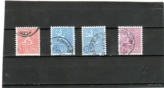 Финляндия.Герб, модель 1954 г. 4 марки.