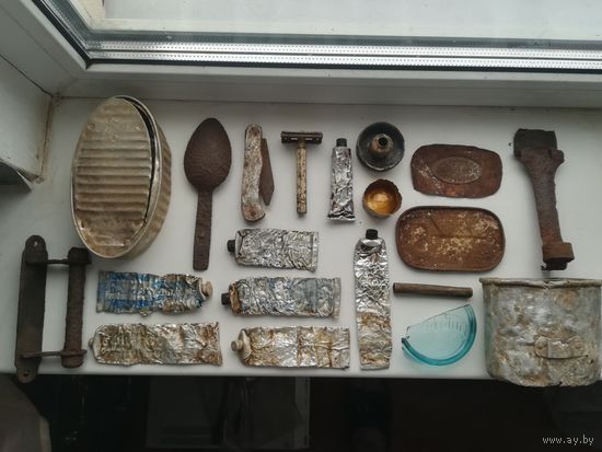 Сборный лот бытовых предметов. С рубля.