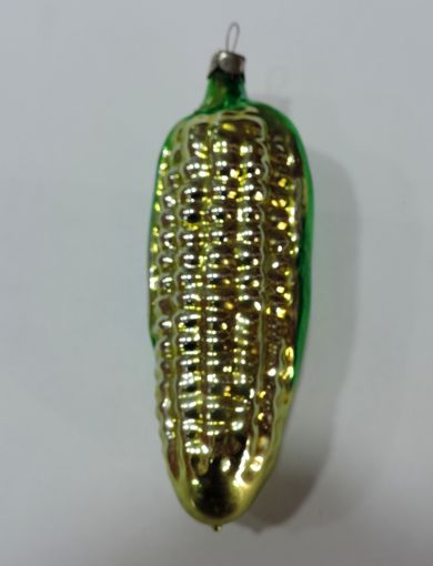 Ёлочная игрушка "Кукуруза" 60-е годы СССР. Длина 13 см.