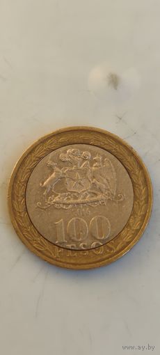 Чили 100 песос 2016