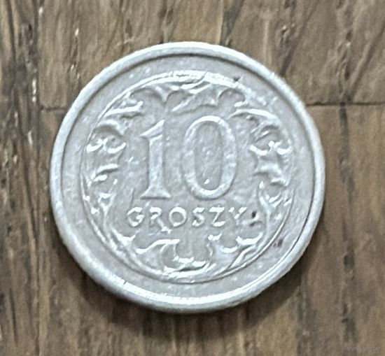 Польша 10 Грошей 2000г.
