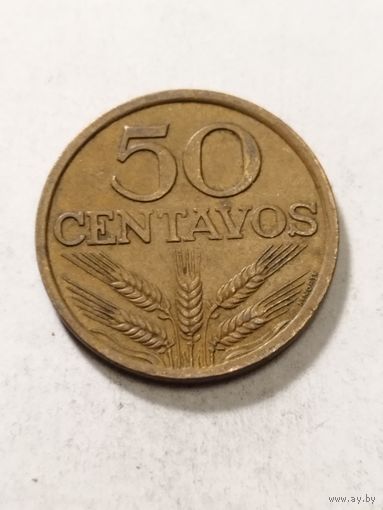Португалия 50 сентаво 1973