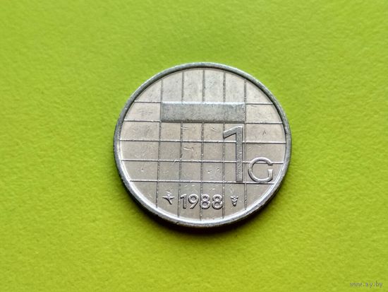 Нидерланды. 1 гульден 1988.