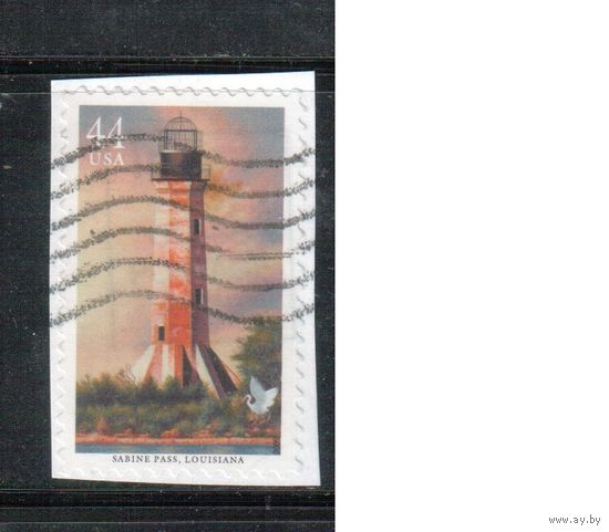 США-2009 (Мих.4509) , гаш., Маяки, вырезка