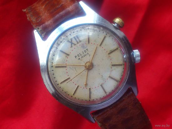 Часы ПОЛЕТ 2612 СИГНАЛ 1МЧЗ им. КИРОВА, из ПЕРВЫХ, из СССР начала 1960-х