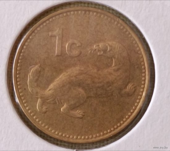 Мальта. 1 цент 2001 года.