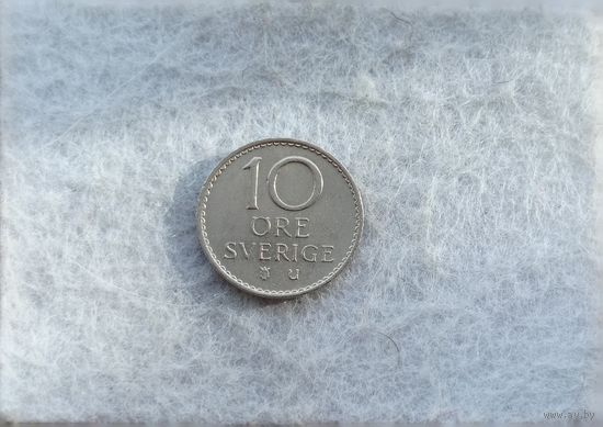 Werty71 Швеция 10 эре 1968
