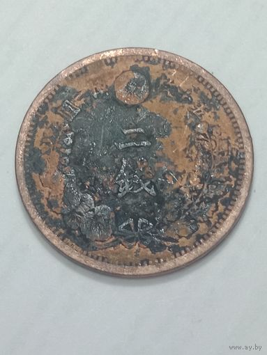 Япония 2 сена 1884 года .