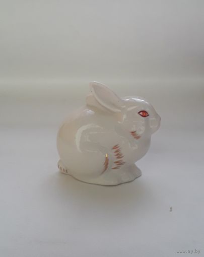 Статуэтка заяц кролик форфор