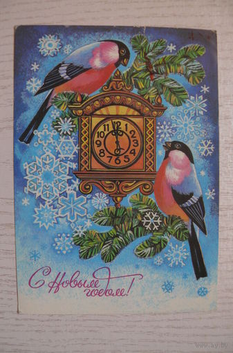 Музыкантова Н., С Новым годом! 1981, 1982, подписана.
