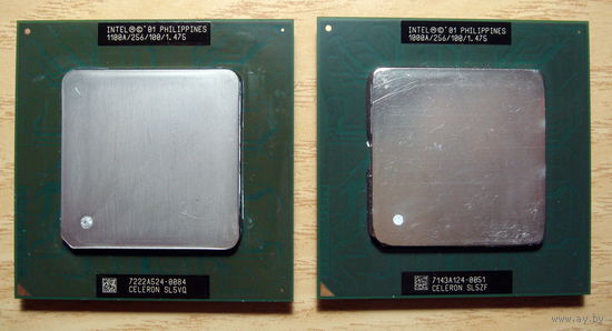 Intel Celeron 1000A 1100A 2шт