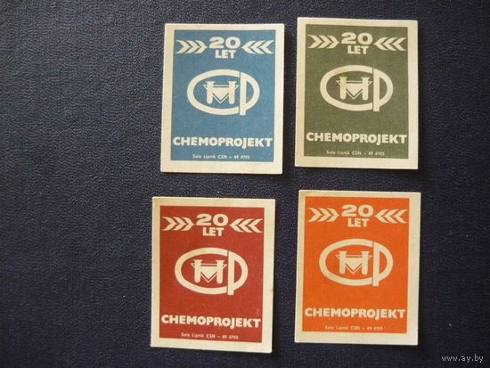 Спичечные этикетки ЧССР