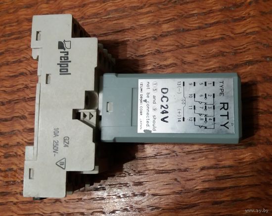 Реле времени RTY DC24V (Izumi Denki Corp. Japan)