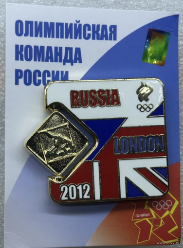 Официальный знак сборной России по борьбе на Олимпиаде в Лондоне 2012