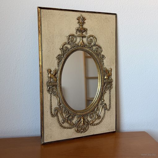 Зеркало в багетной раме в стиле ампир. Франция. 3828