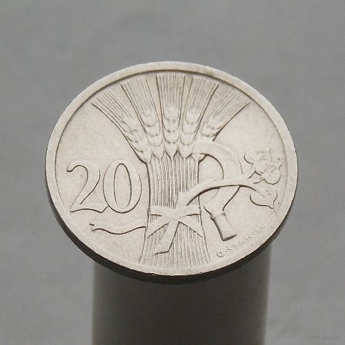 Чехословакия 20 геллеров 1926