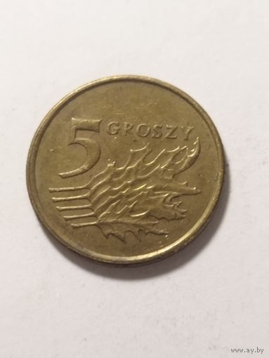 Польша 5 грош 2009