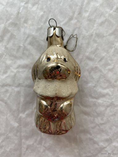 Елочная игрушка Собачка.