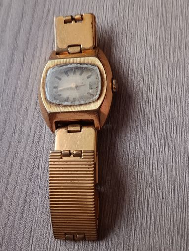 Часы кардинал СССР Аu позолота