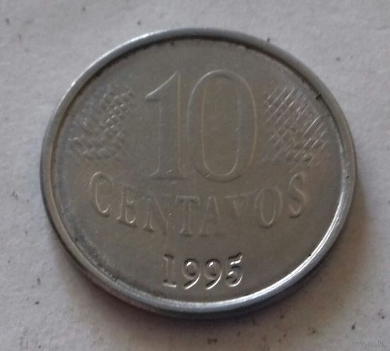 10 сентаво, Бразилия 1995 г.