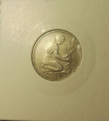 50 пфеннигов 1978 J Германия