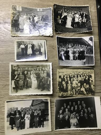 Фото .Свадьбы.1940-50-годы.цена за все.