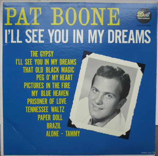 Pat Boone – I'll See You In My Dreams, LP, USA 1962