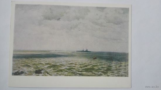 Соцреализм 1957. Сулуменко. Морские просторы