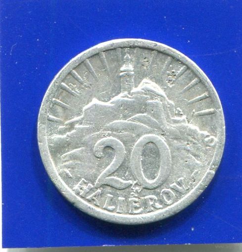 Словакия 20 геллеров 1942