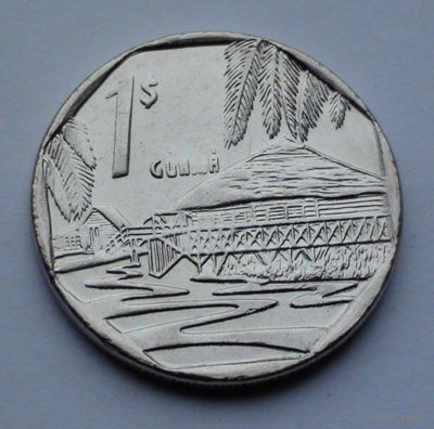 Куба 1 песо, 2007