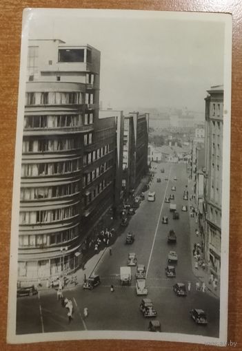 ОТКРЫТОЕ ПИСЬМО.  МОСКВА. ОРЛИКОВ ПЕРЕУЛОК.  1947 год