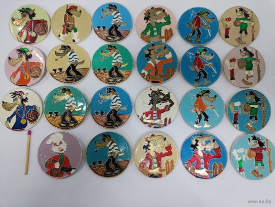 Значки. Ну, погоди! САЗ. цена за 1 шт.