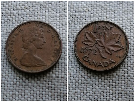 Канада 1 цент 1972