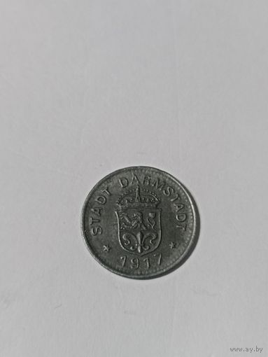 ДАРМАДШТАДТ 10 пфеннига 1917 год