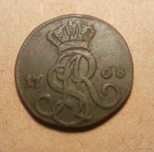 1 грош 1768 года
