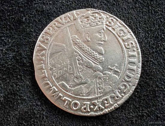 Орт 1621 г. Сигизмунд. С рубля.