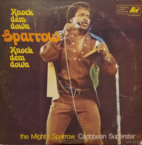 Mighty Sparrow – Knock Dem Down, LP 1973